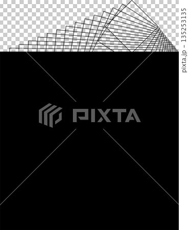 Square frame flowing line with blending for logo, symbol, badges Square frame flowing line with blending for logo, symbol, badges 135253135
