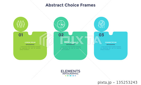 Modern Infographic Business Banner. Vector Illustration 135253243