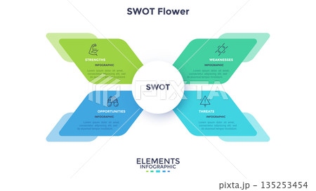 Modern Infographic Business Banner. Vector Illustration Modern Infographic Business Banner. Vector Illustration 135253454