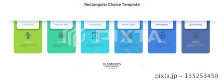 Modern Infographic Business Banner. Vector Illustration Modern Infographic Business Banner. Vector Illustration 135253458
