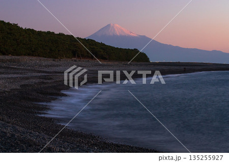 夜明けの三保松原 135255927