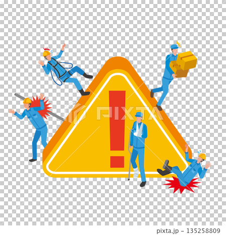 工作場所事故範例 135258809