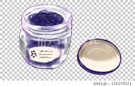 ブルーベリージャム ブルーベリージャム 135259321