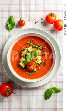 Studio Food Photography of Gazpacho 135260000