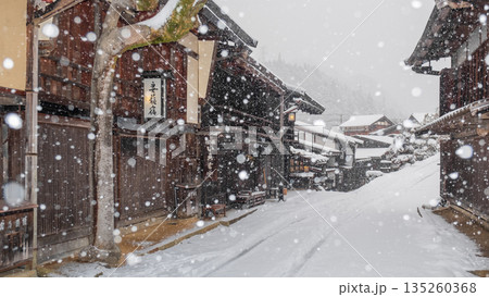 妻籠宿（冬） 135260368