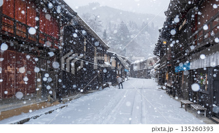 妻籠宿（冬） 135260393