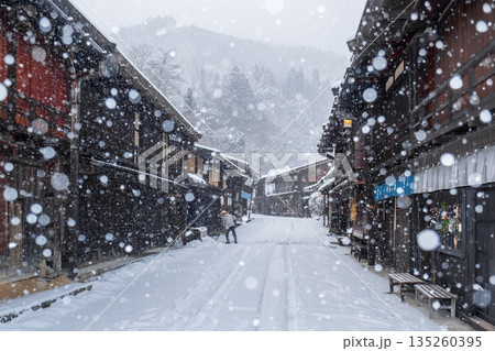妻籠宿（冬） 135260395