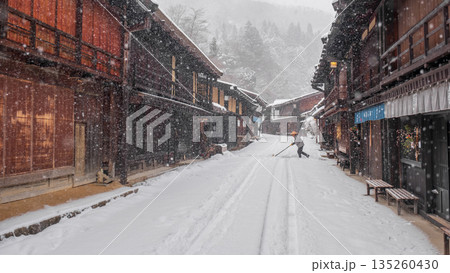 妻籠宿（冬） 135260430