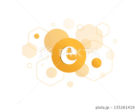 Vitamin E antioxidant benefits highlighting skin health, cell protection, nutrient balance with vitamin E crystalline lattice, molecular geometry in wellness nutrition science vector illustration Vitamin E antioxidant benefits highlighting skin health, cell protection, nutrient balance with vitamin E crystalline lattice, molecular geometry in wellness nutrition science vector illustration 135261419