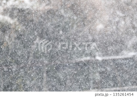 南国九州長崎の雪景色 135261454
