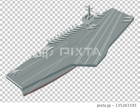 核動力航空母艦示意圖 135261593
