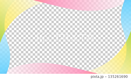 Simple background with curves, frame Simple background with curves, frame 135261690