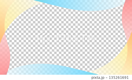 Simple background with curves, frame Simple background with curves, frame 135261691