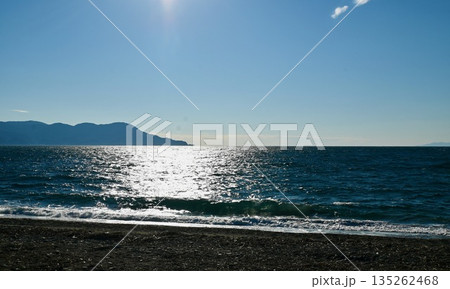 沼津から見る駿河湾と伊豆半島 沼津から見る駿河湾と伊豆半島 135262468