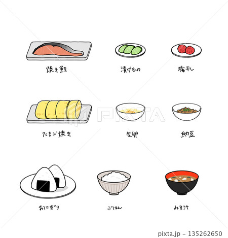 朝食セット(和食) 朝食セット(和食) 135262650