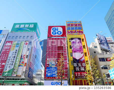 秋葉原の繁華街 135263586