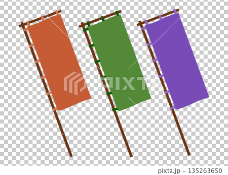 Banner illustration (3 colors) Banner illustration (3 colors) 135263650