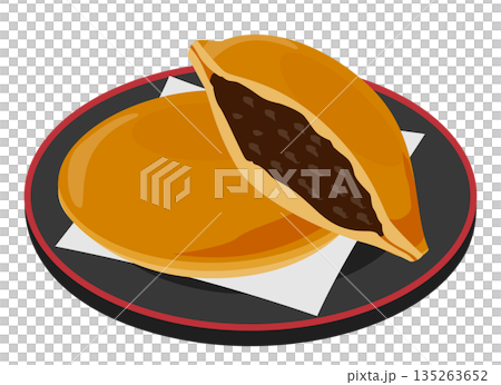 銅鑼燒的例證 銅鑼燒的例證 135263652