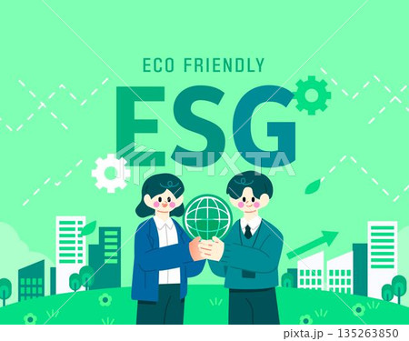 Eco-friendly illustration for nature  135263850