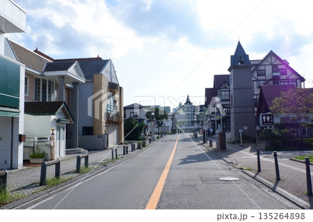 清里駅前の街並み 135264898