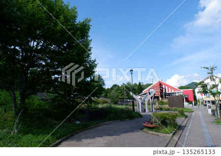 清里駅前の街並み 135265133