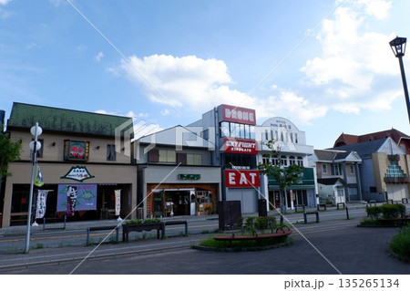 清里駅前の町並み 135265134