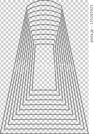 Distorted square rectangle pattern. Design elements Distorted square rectangle pattern. Design elements 135265925