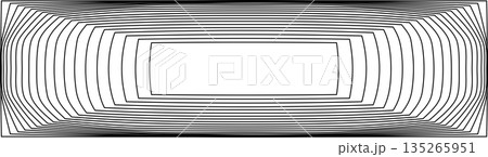 Distorted square rectangle pattern. Design...のイラスト素材 [135265951] - PIXTA