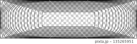 Distorted square rectangle pattern. Design...のイラスト素材 [135265951] - PIXTA
