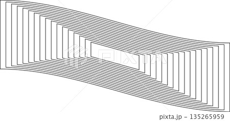 Distorted square rectangle pattern. Design elements Distorted square rectangle pattern. Design elements 135265959