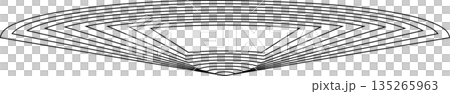 Distorted square rectangle pattern. Design elements 135265963