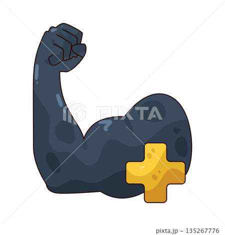 illustration of Strength illustration of Strength 135267776
