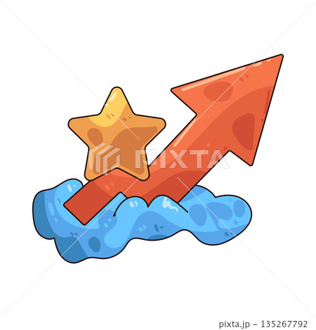 illustration of Level Up 135267792