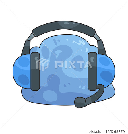 illustration of cloud support illustration of cloud support 135268779