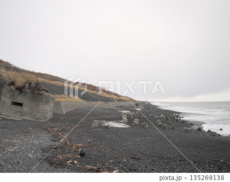旭浜のトーチカ群の風景 135269138