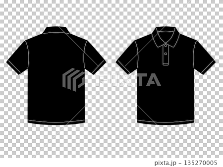 ポロシャツ 半袖 黒 ポロシャツ 半袖 黒 135270005