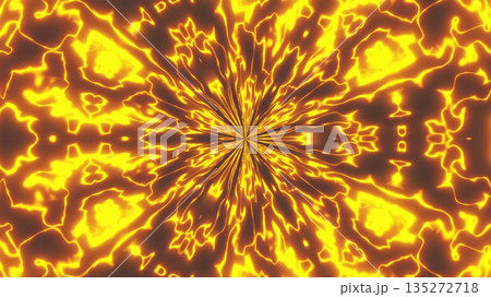 Abstract energy kaleido. Computer generated 3d render Abstract energy kaleido. Computer generated 3d render 135272718