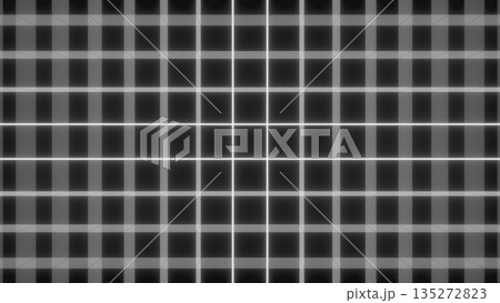 Abstract digital grid background. Computer generated 3d render 135272823