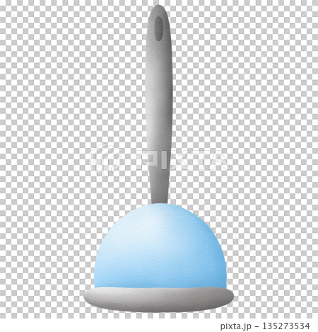 toilet plunger hand drawn transparency illustration toilet plunger hand drawn transparency illustration 135273534