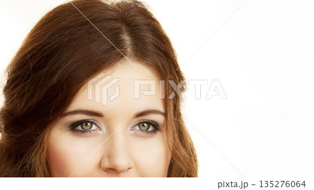 Close up of woman eyes 135276064