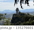 Panorama view of the San Marino fortress 135276601