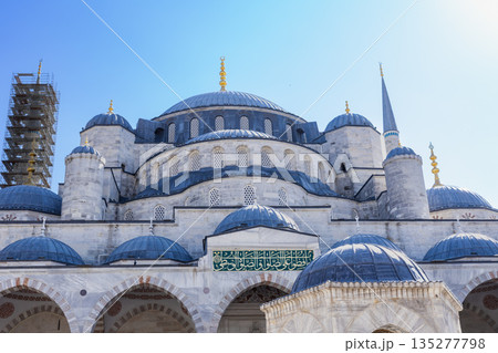 イスタンブールのスルタンアフメトモスク 135277798