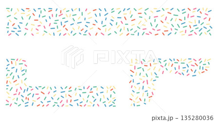 Sugar Sprinkle Border 135280036