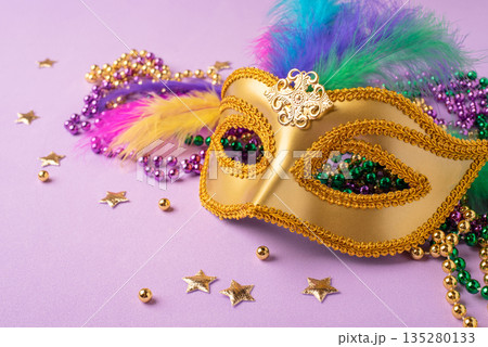 Mardi Gras and fat Tuesday background. Mardi Gras and fat Tuesday background. 135280133