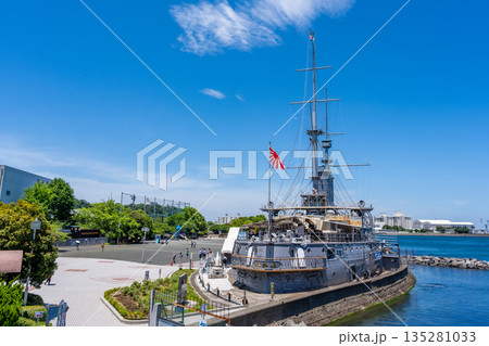 横須賀の観光名所 記念艦三笠(戦艦三笠) 横須賀の観光名所 記念艦三笠(戦艦三笠) 135281033