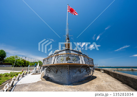 横須賀の観光名所 記念艦三笠(戦艦三笠) 横須賀の観光名所 記念艦三笠(戦艦三笠) 135281034