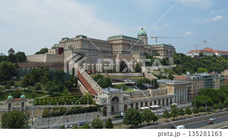 Buda Castle Hill in Budapest 135281163