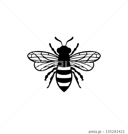 Honey Bee vector design templete. Honey Bee vector design templete. 135281421