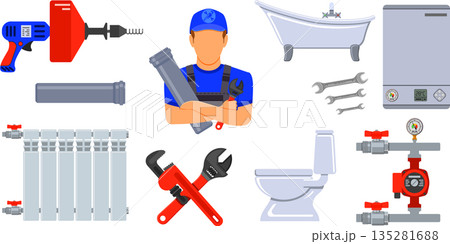 Plumbing Service infographics 135281688