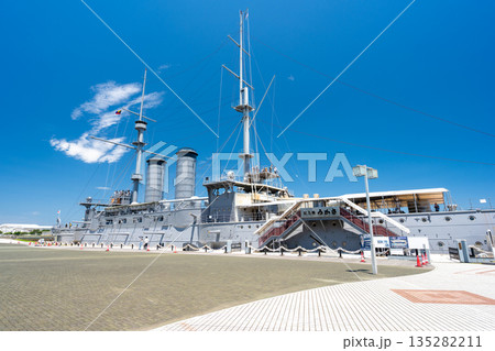 横須賀の観光名所 記念艦三笠(戦艦三笠) 横須賀の観光名所 記念艦三笠(戦艦三笠) 135282211